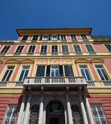 Façade de l'hôtel